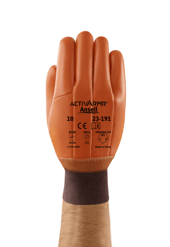 ActivArmr® 23-191 Previously known as: Winter Monkey Grip® 23-191 Versatile, heavy-duty work gloves, ensuring warm, dry hand protection in cold conditions
