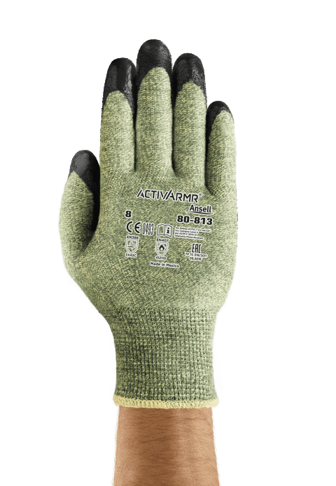 ActivArmr® 80-813 Comfortable flame-resistant gloves, offering advanced arc flash and cut protection
