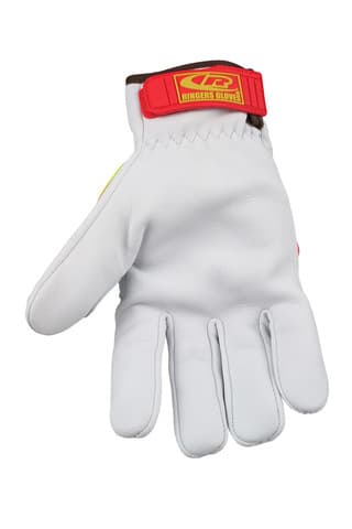 RINGERS® R665 Premium leather work gloves with TPR impact protection, delivering advanced hand safety