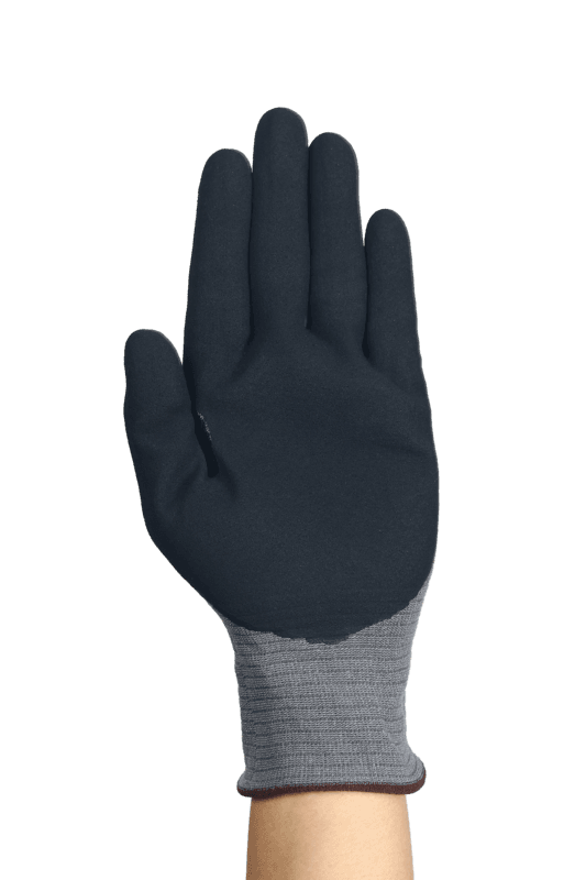 HyFlex® 11-581 Our lightest EN ISO CUT F & ANSI/ISEA CUT A6 glove* offering 6 times greater cut resistance*