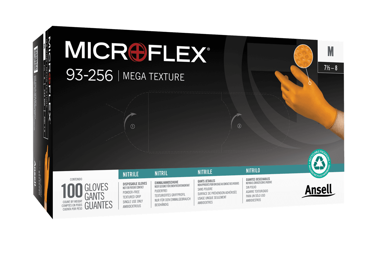 MICROFLEX™ MEGA TEXTURE 93-256