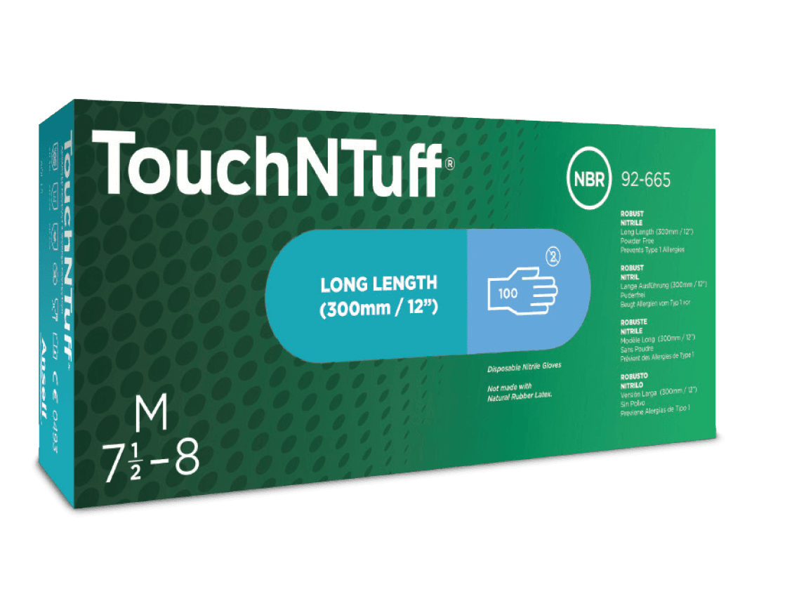 TouchNTuff 92-665 Glove Packaging