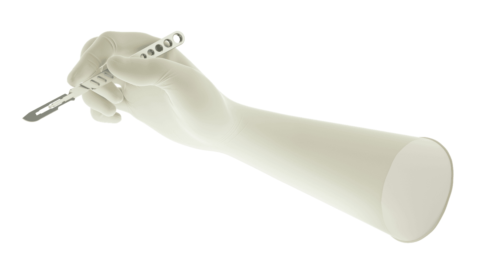 GAMMEX Latex Long Cuff 3D Glove
