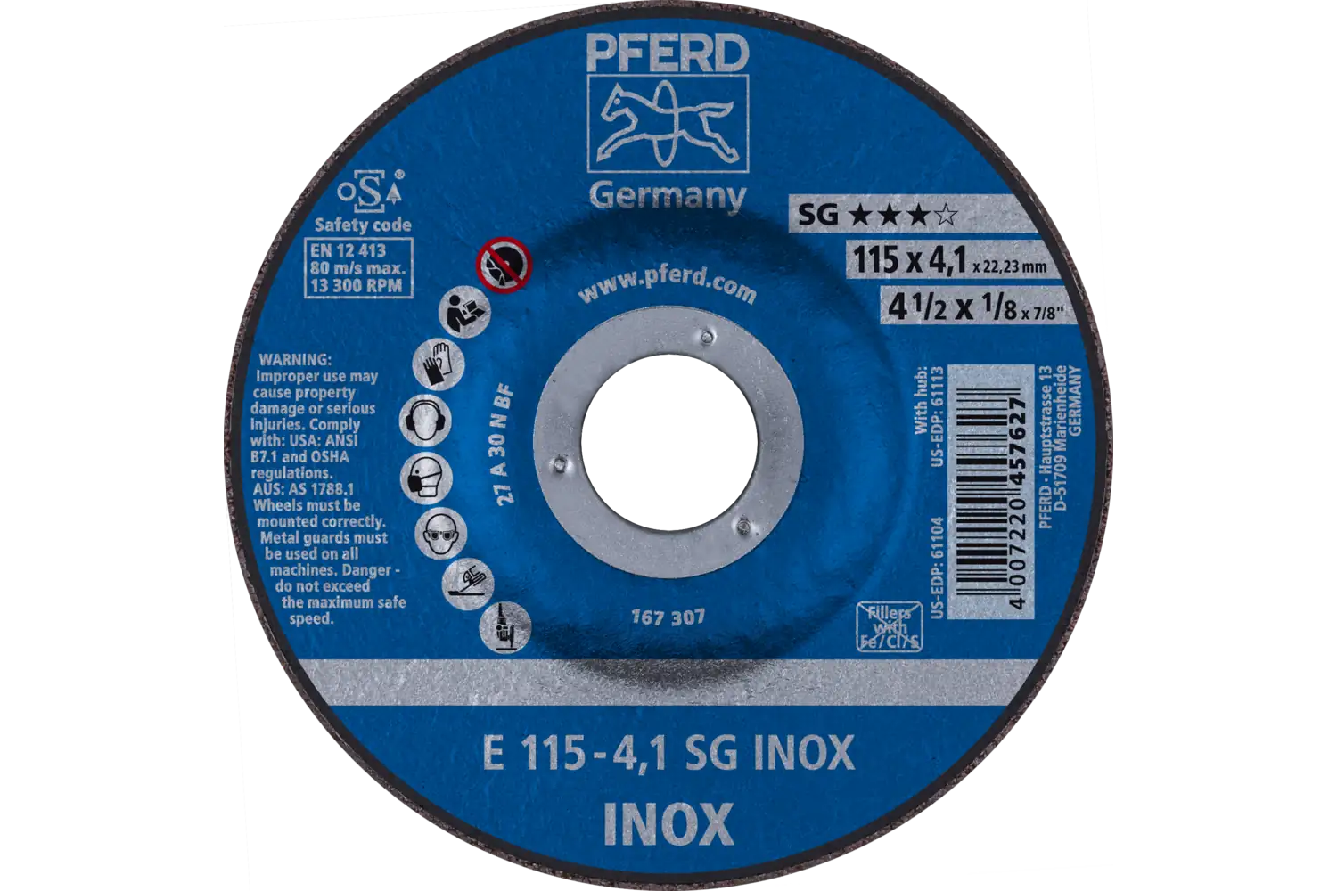 Taşlama taşları SG INOX ★★★☆