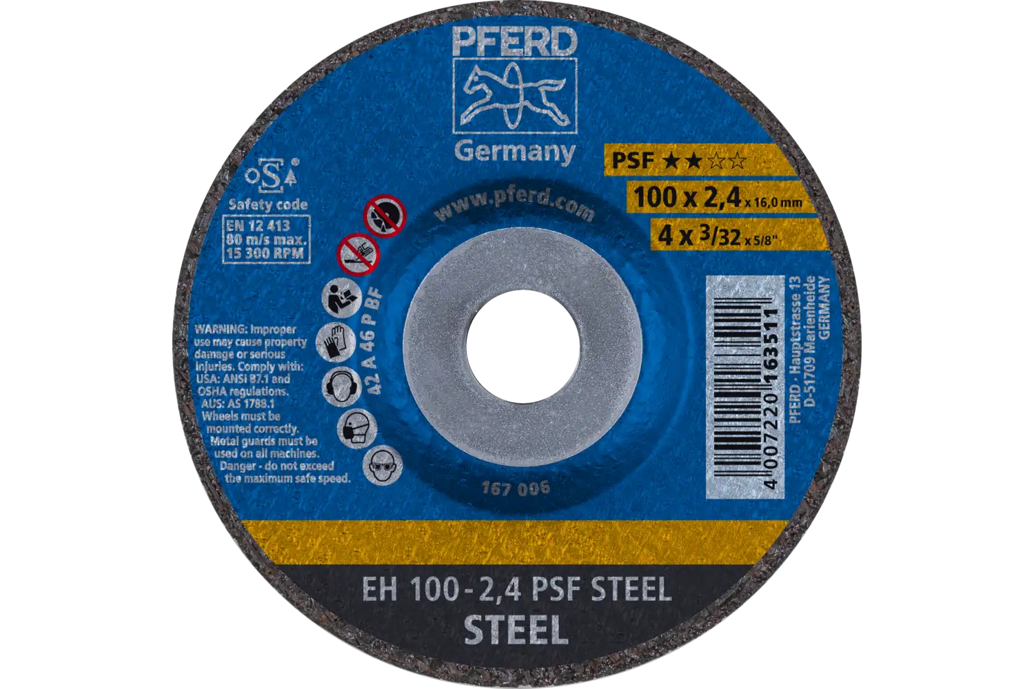 Kesme taşları PSF STEEL ★★☆☆