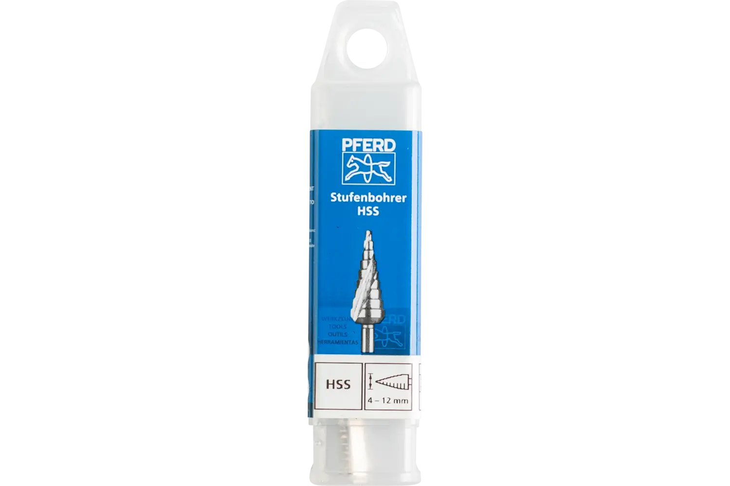 Kademeli matkap HSS 9 delme adımı çap 4-12 mm 3 yüzey şaft çapı 6 mm 2