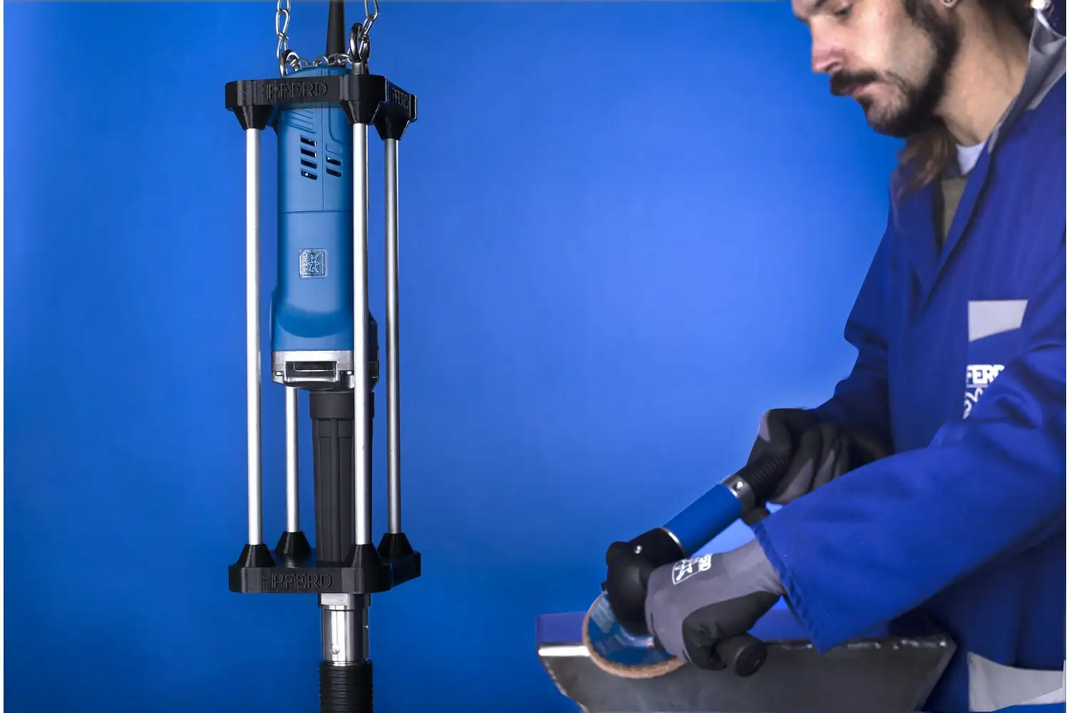Esnek şaft için elektrik motoru EMER 8/90 BW 230 volt 9,000-2,500 RPM/710 watt 2