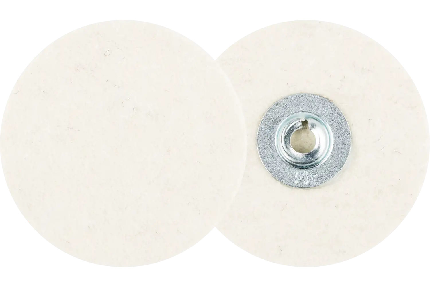 Ön parlatma ve yüksek parlaklık cilası için COMBIDISC keçe diskler CD-FR çap 50mm 1