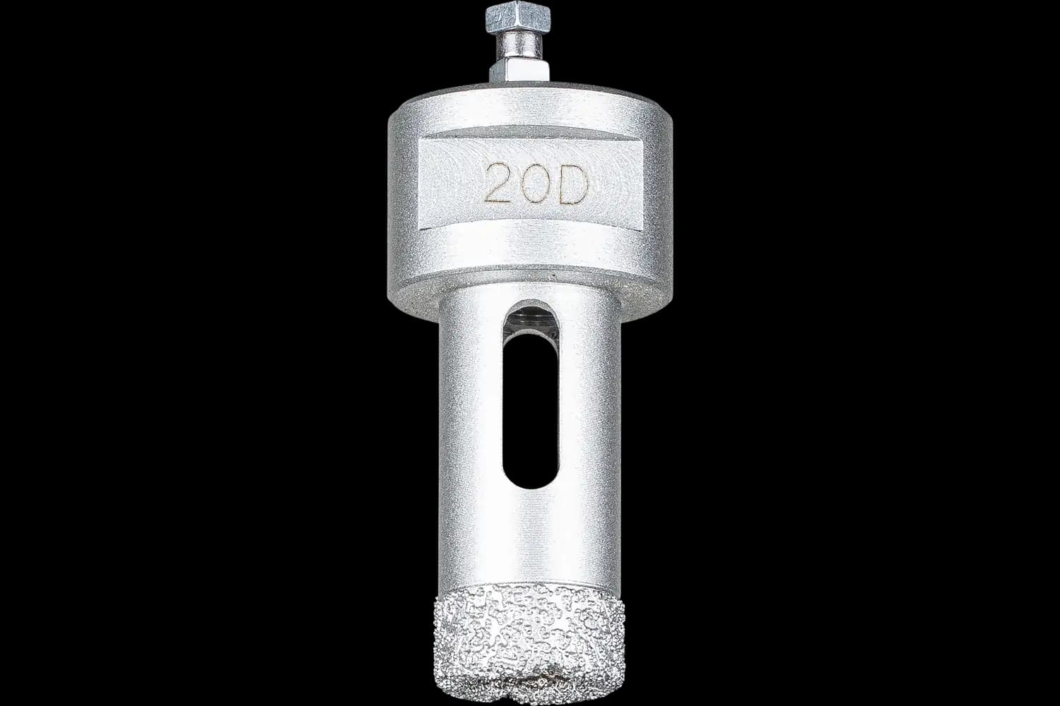 Kuru elmas matkap ucu DCD FL çap 20 mm M14, fayans için (açılı taşlama motorları) 1
