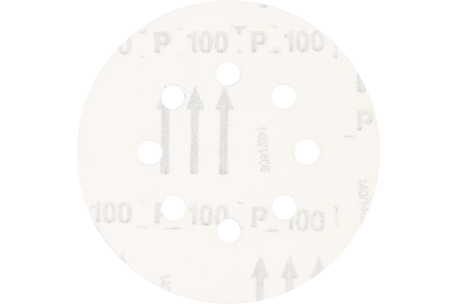 Üniversal alüminyum oksit hook and loop zımparalar KSS çap 125 A100 8, eksantrik orbital zımparalama makineleri için çıkarma delikleri 3
