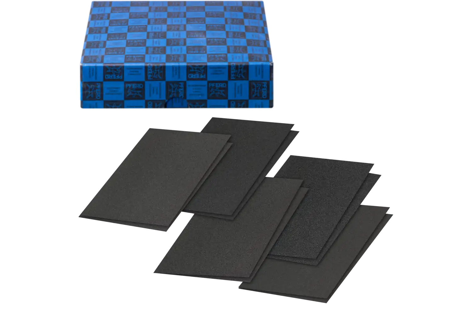 Set 10 parça bez altlıklı tabaka zımpara alüminyum oksit 230x280mm BG BL A40,80,100,120,180 genel 1