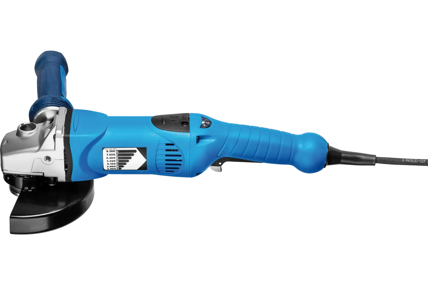 Elektrikli açılı taşlama makinesi UWER 18/95 SI 150 mm çap için 230 volt 9.500-2.300 RPM/1.750 watt 1