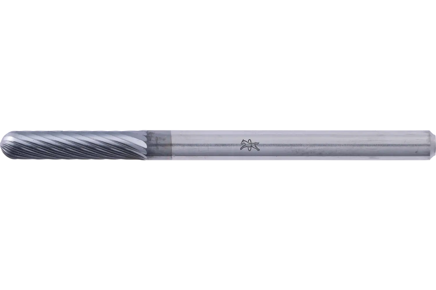 Yüksek performanslı karbür çapak alma frezesi silindirik tip radyüs uçlu WRC çap 03x13 mm sap çapı 3 mm Z5 HICOAT kaplamalı üniversal ince 1