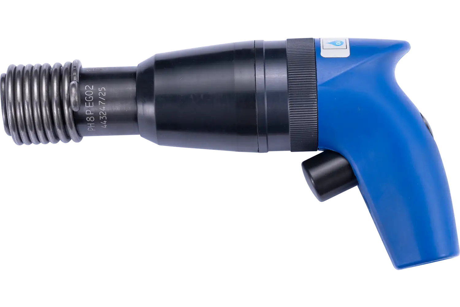 Hava tahrikli keski çekici PH 8, pistol tipi kavrama, kesme grubu EG01 hafif, 0.8 kg’ye kadar 1