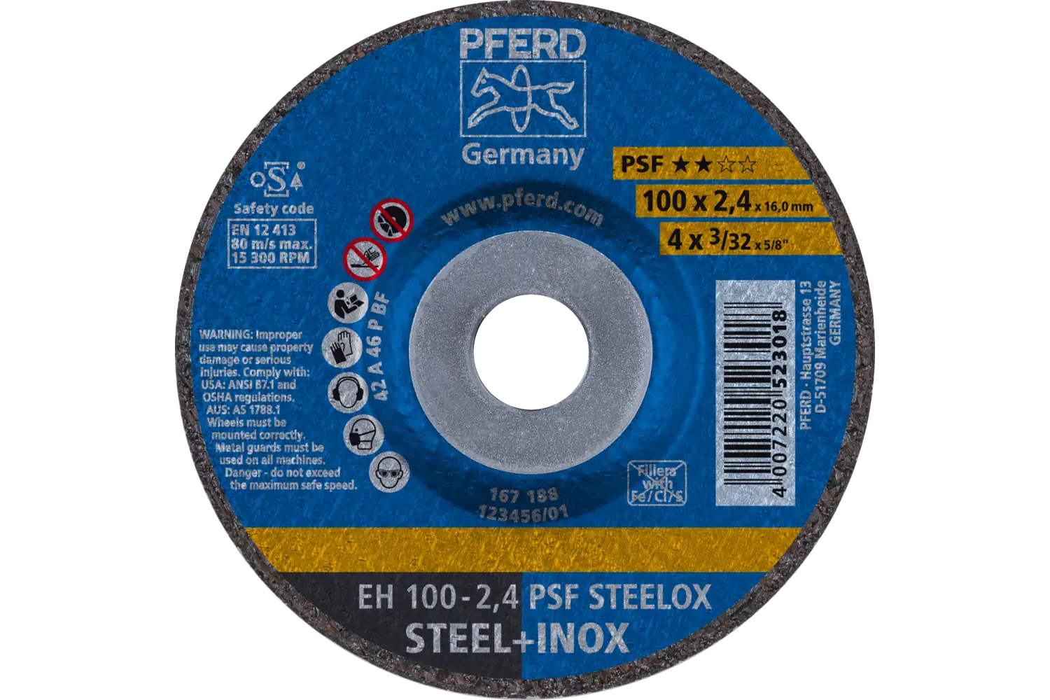 Kesme taşları PSF STEELOX ★★☆☆