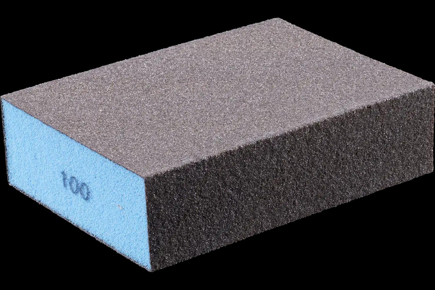 Su geçirmez zımparalama süngeri 69x98x26 mm A100, genel kullanım için dört taraflı 1