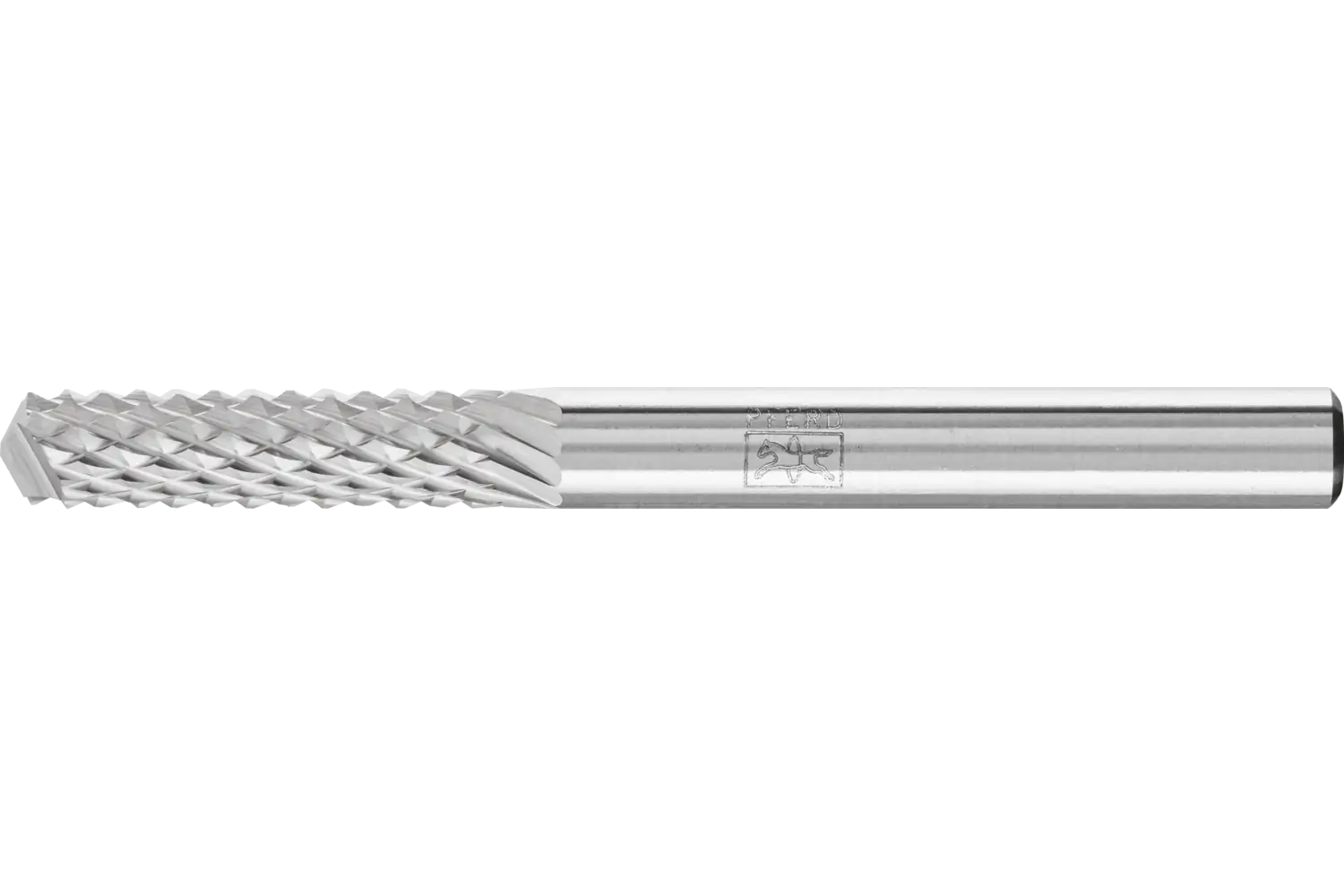 Tungsten karbür freze silindirik ZYA çap 06x25 mm sap çapı 6 mm FVK BS plastikler için (GRP/CRP) 1