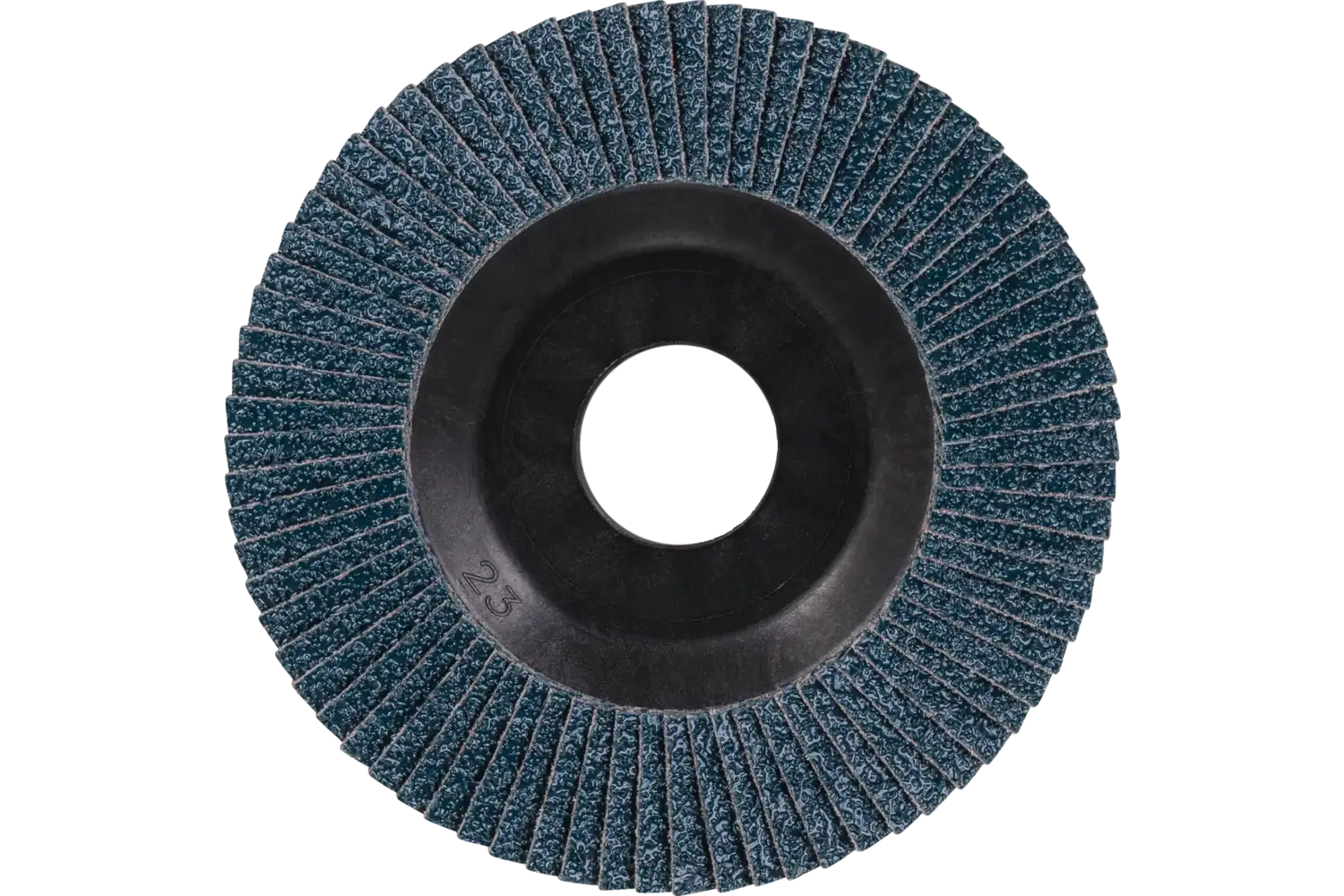POLIFAN flap taşlama diski PFC 115x22.23 mm konik Z40 Üniversal Seri PSF TRIM STEELOX çelik/paslanmaz çelik için 3