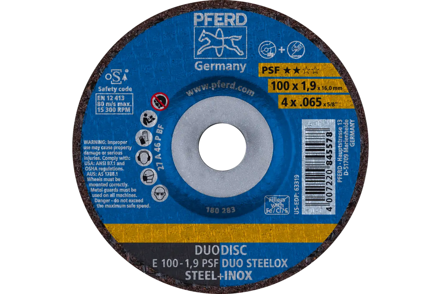 Kesme taşları PSF DUO STEELOX ★★☆☆