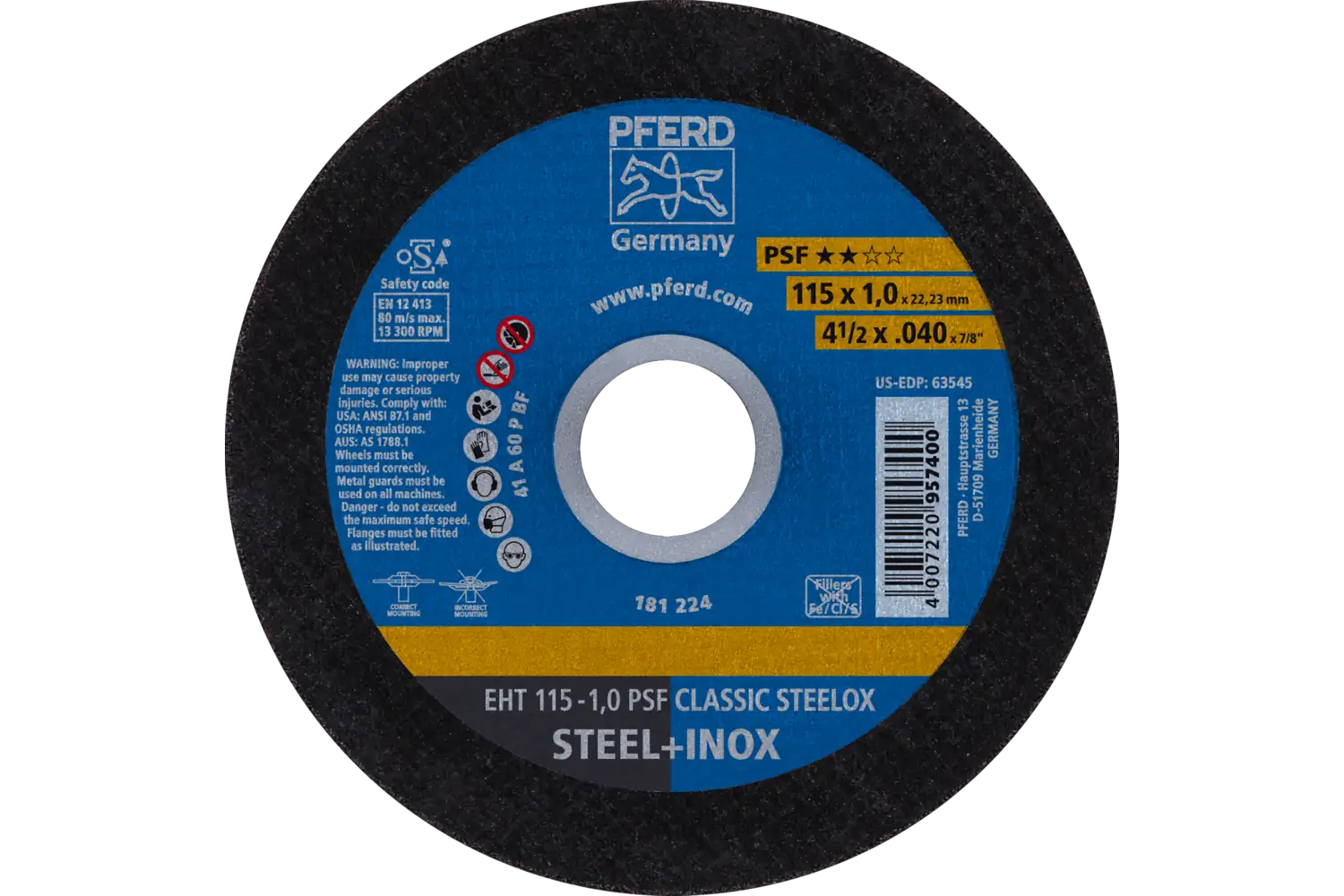 Kesme taşları PSF CLASSIC STEELOX ★★☆☆