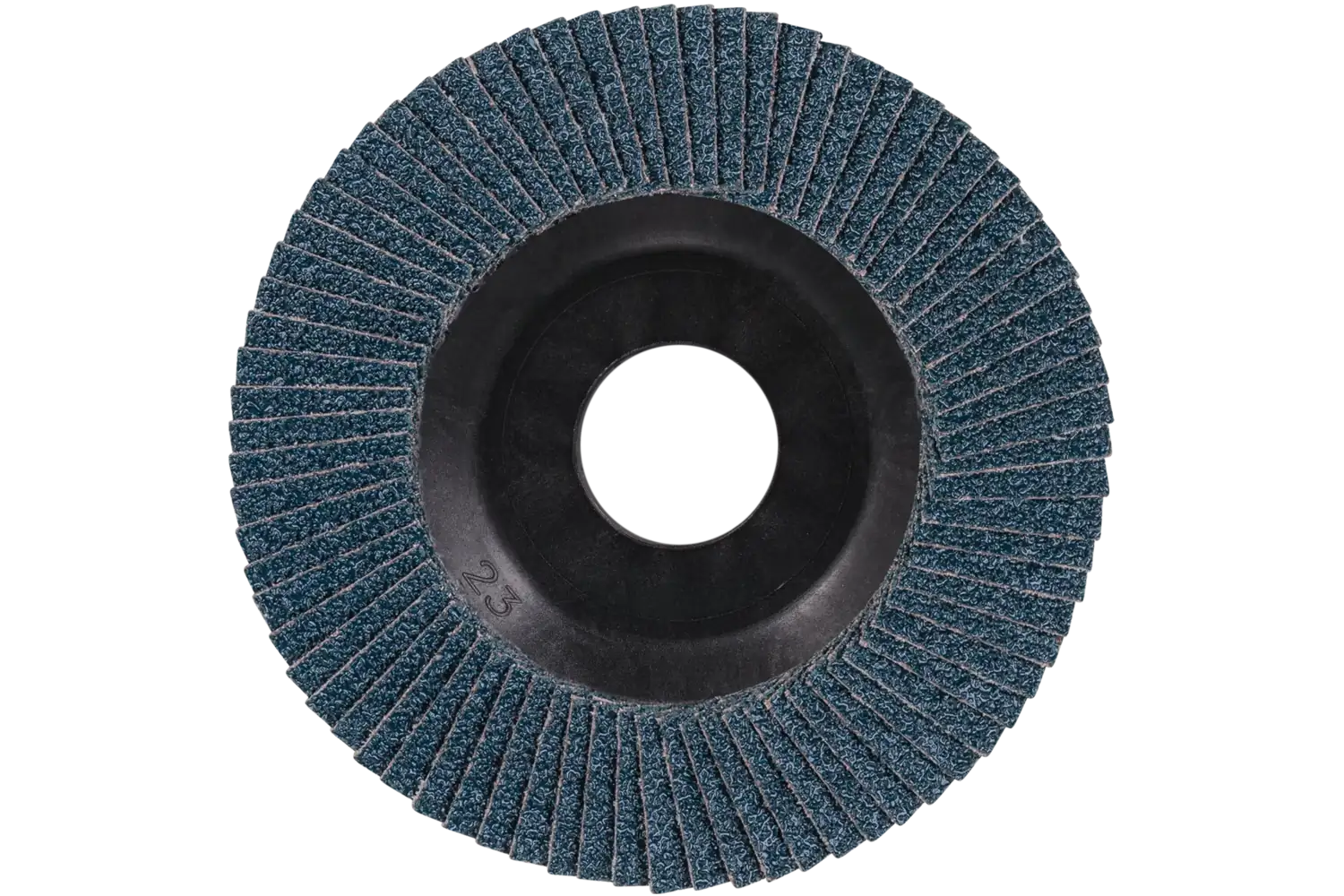 POLIFAN flap taşlama diski PFC 115x22.23 mm konik Z40 Performans Serisi SG TRIM STEELOX çelik/paslanmaz çelik için 3