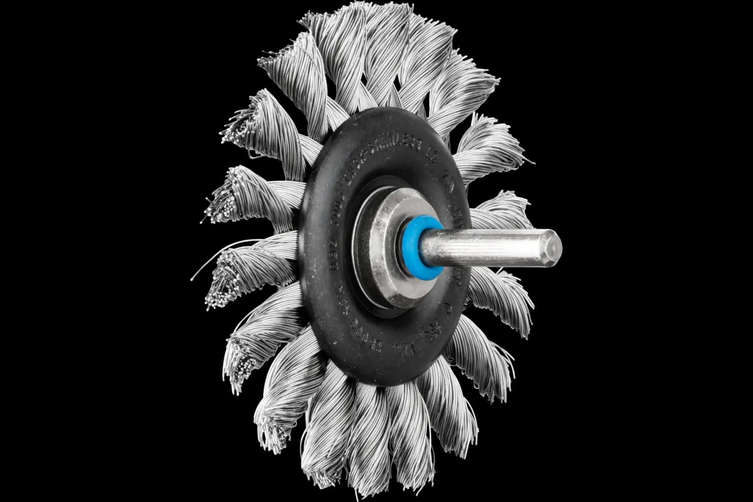 POS dairesel fırça burgulu RBG çap 76x6 mm sap çap 6 mm paslanmaz çelik tel çap 0,35 mm (10) 1