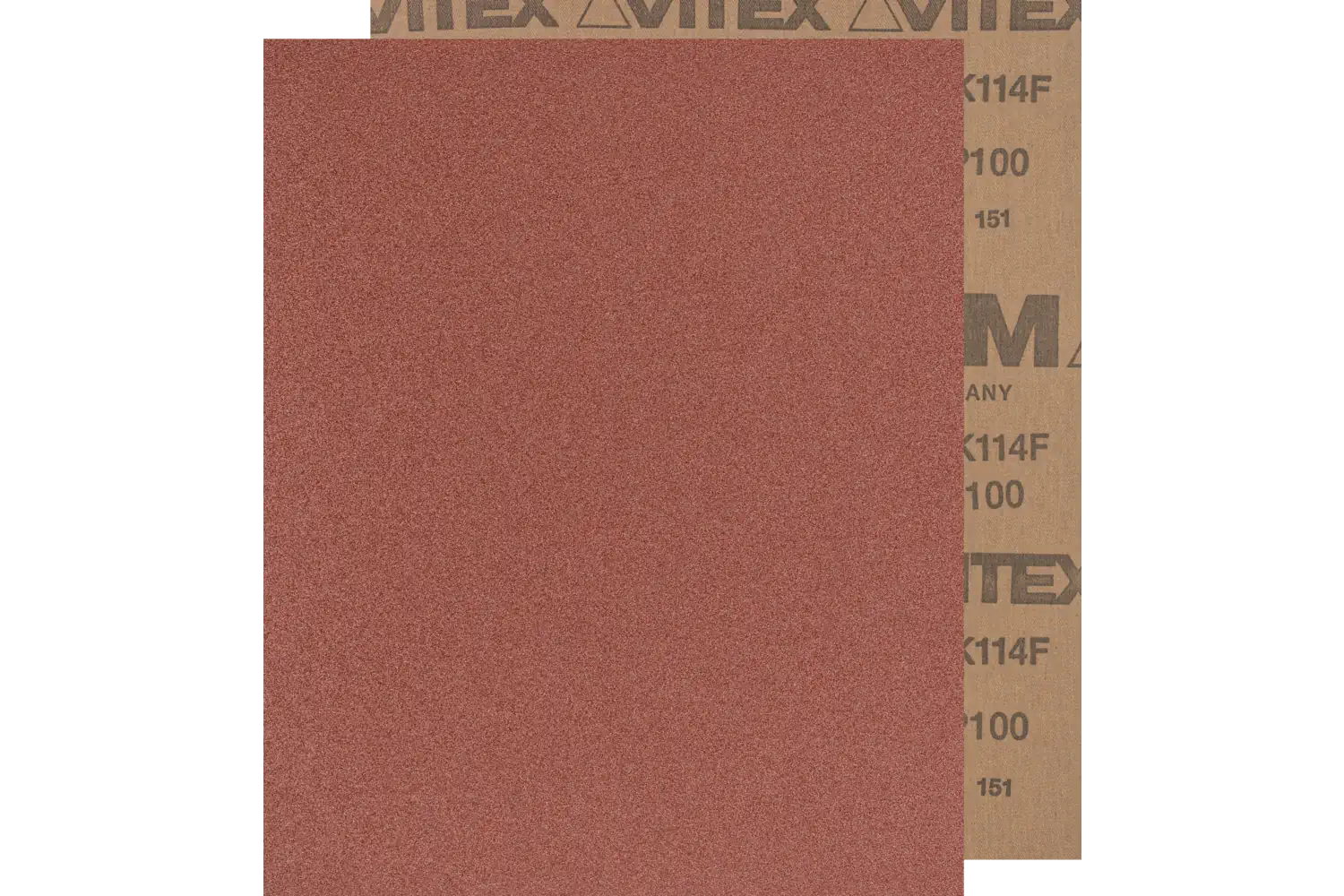 bez altlıklı tabaka zımpara alüminyum oksit 230x280mm BG BR A100 çelik için ağır iş tipi kullanımı 1