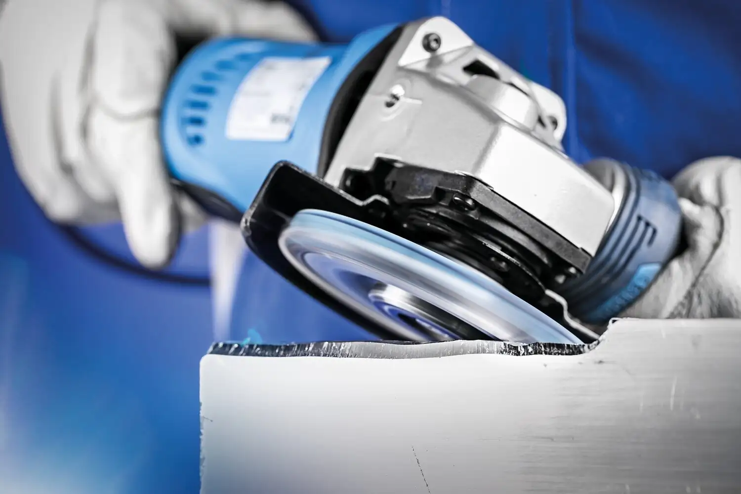 Yüksek performanslı frezeleme diski ALUMASTER F çap 115 mm açılı taşlama makineleri için alüminyum üzerinde çalışma HICOAT 5