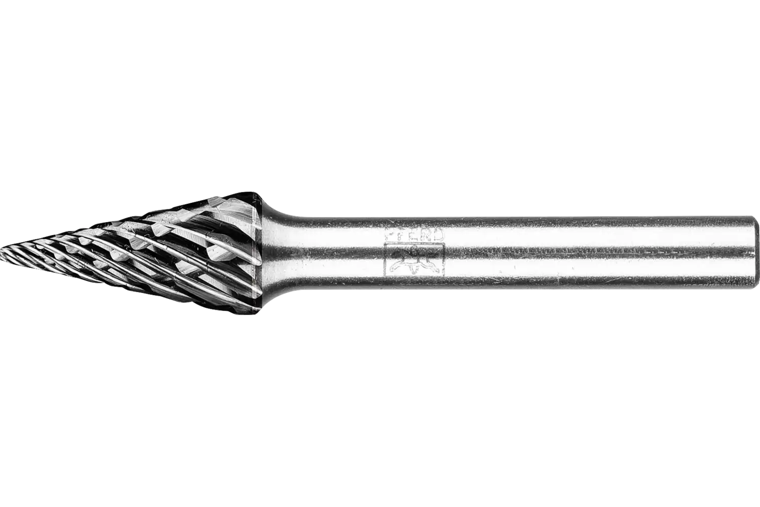 Tungsten karbür yüksek performans freze STEEL konik uçlu SKM çap 10x20 mm sap çapı 6 mm HICOAT çelik 1