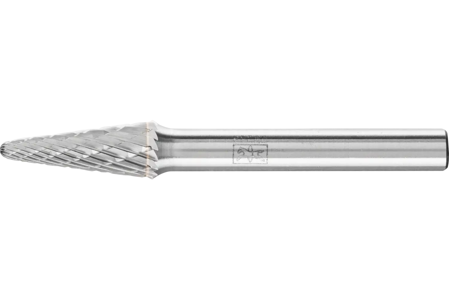 Genel kullanım için tungsten karbür frezeler, kesim 3 PLUS, radyüs uçlu konik şekil KEL