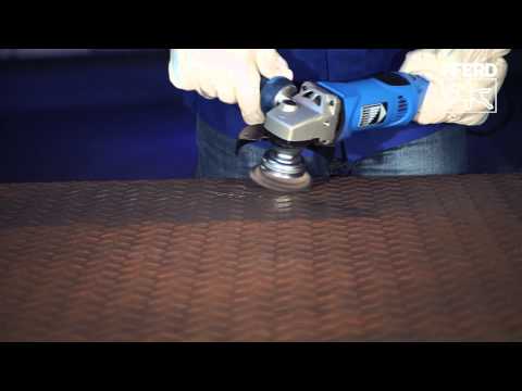Çanak fırça burgulu TBG çap 100 mm M14 paslanmaz çelik tel çapı 0,35 mm açılı taşlama makineleri (1) Youtube