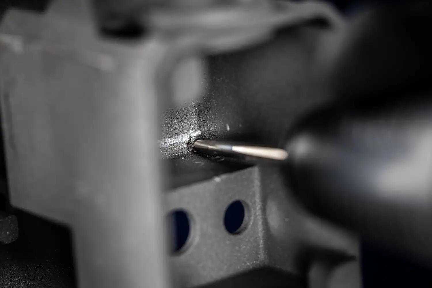 Tungsten karbür yüksek performans freze ALLROUND top KUD çap 03x02 mm sap çapı 3 mm Üniversal kaba 2