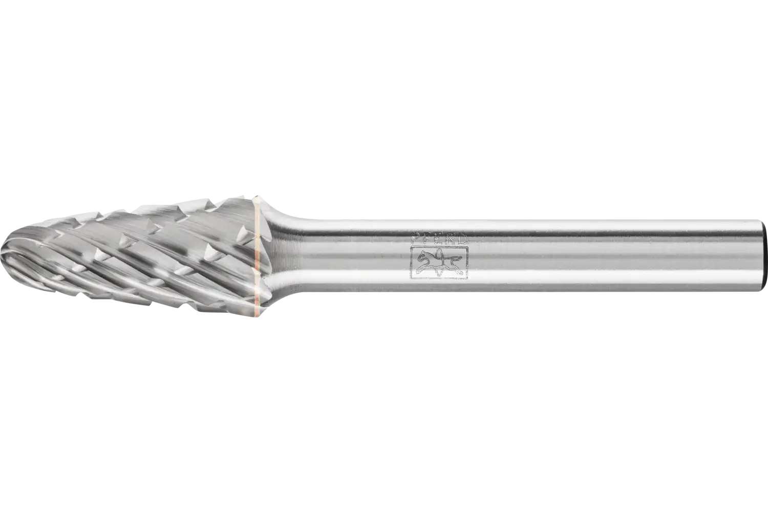 Tungsten karbür yüksek performans freze NON-FERROUS konik şekil radyüs uçlu KEL çap 10x20 mm sap çapı 6 mm demir dışı metaller 1