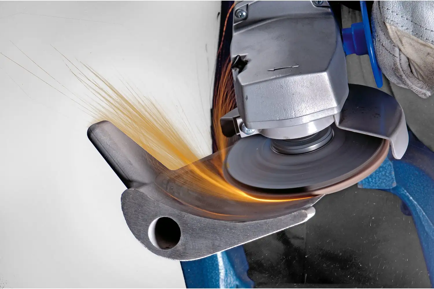 POLIFAN flap taşlama diski PFC 115x22,23 mm konik CO-COOL 40 SG STEELOX çelik/paslanmaz çelik 4