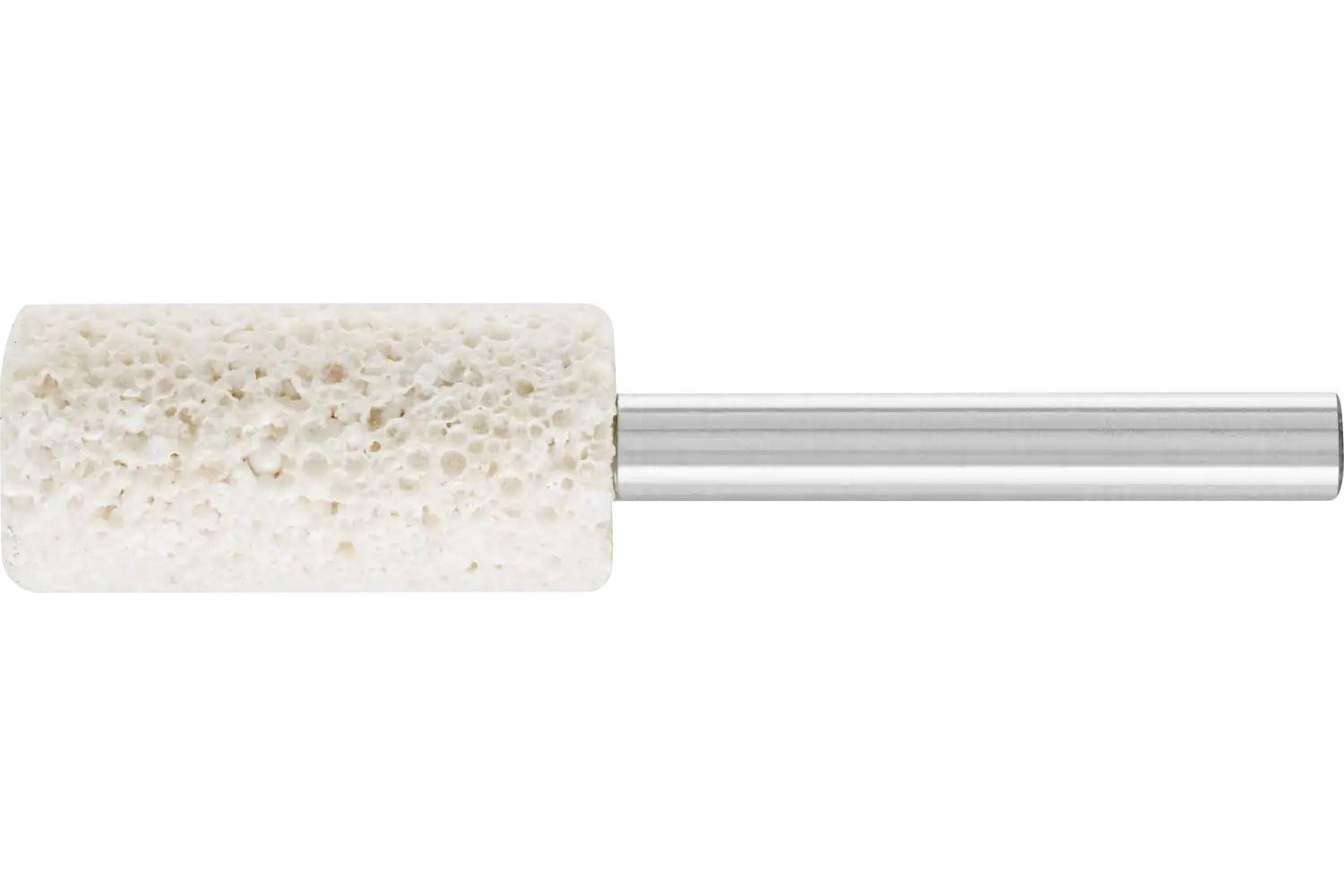 RUBBER tipi saplı taş silindirik çap 16x32 mm sap çapı 6mm AH1 kauçuk için 1