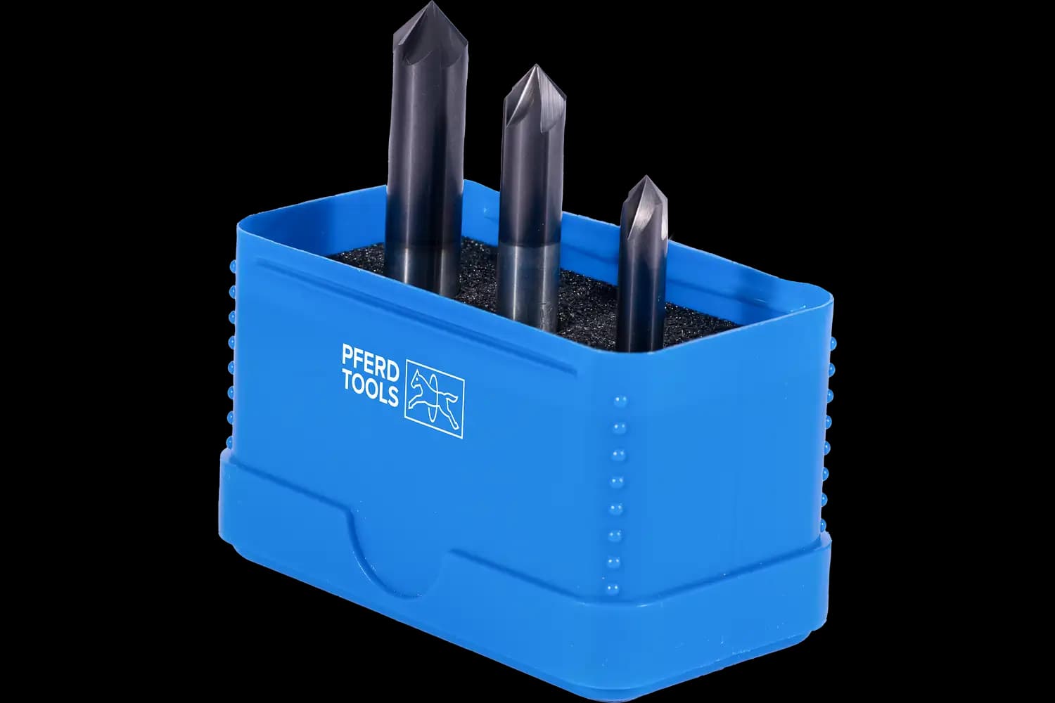 VHM çapak alma frezesi, 3-parça, çap 6/8/10 mm 90°, TiAlN sap HB Üniversal Seri, pah kırma, çapak alma 3
