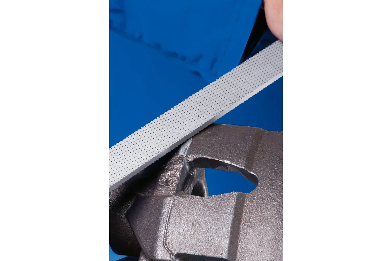 pırazvanalı eğe frezelenmiş lama 250mm kesim 1, yumuşak metallerde kaba talaş kaldırma 2