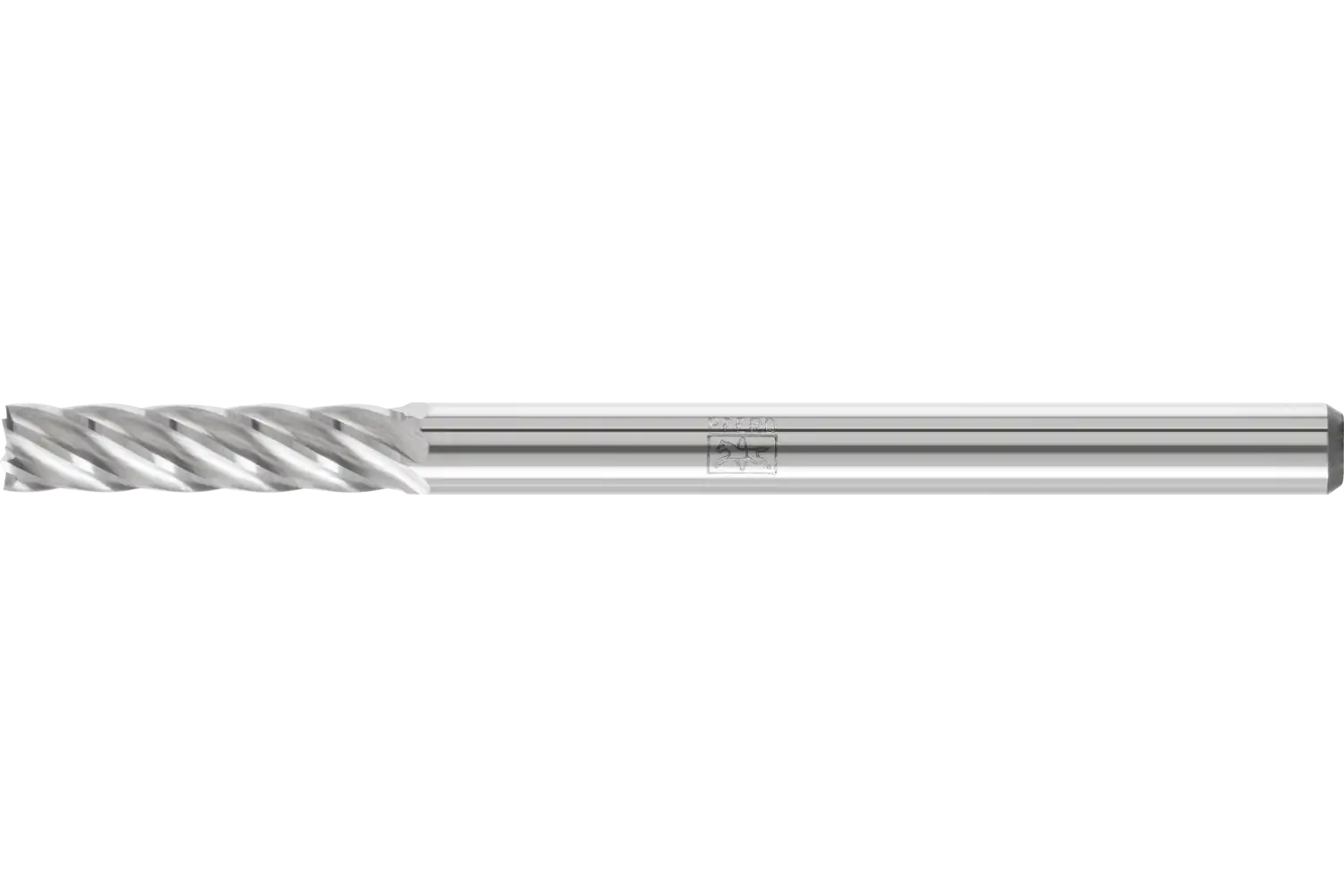 Tungsten karbür yüksek performans freze INOX silindirik ZYAS uç kesim çapı 03x13 mm sap çapı 3 mm paslanmaz çelik 1