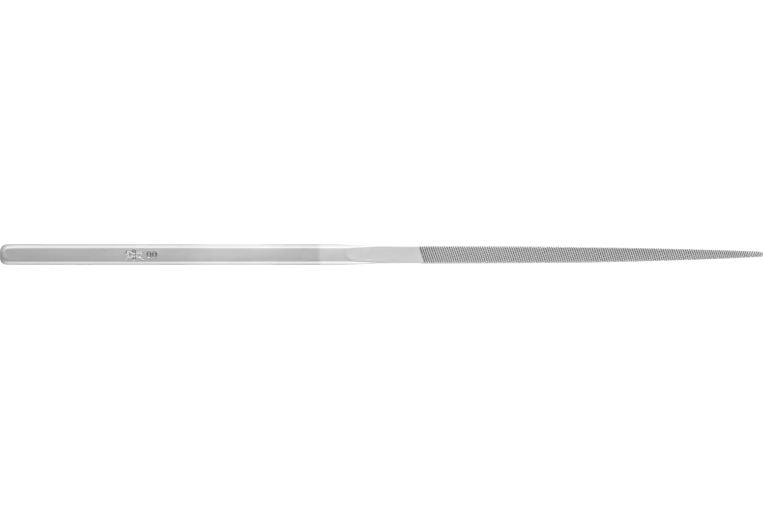 Hassas pratik eğe kare 215 mm İsviçre diş kesimi 00, çok kaba 1