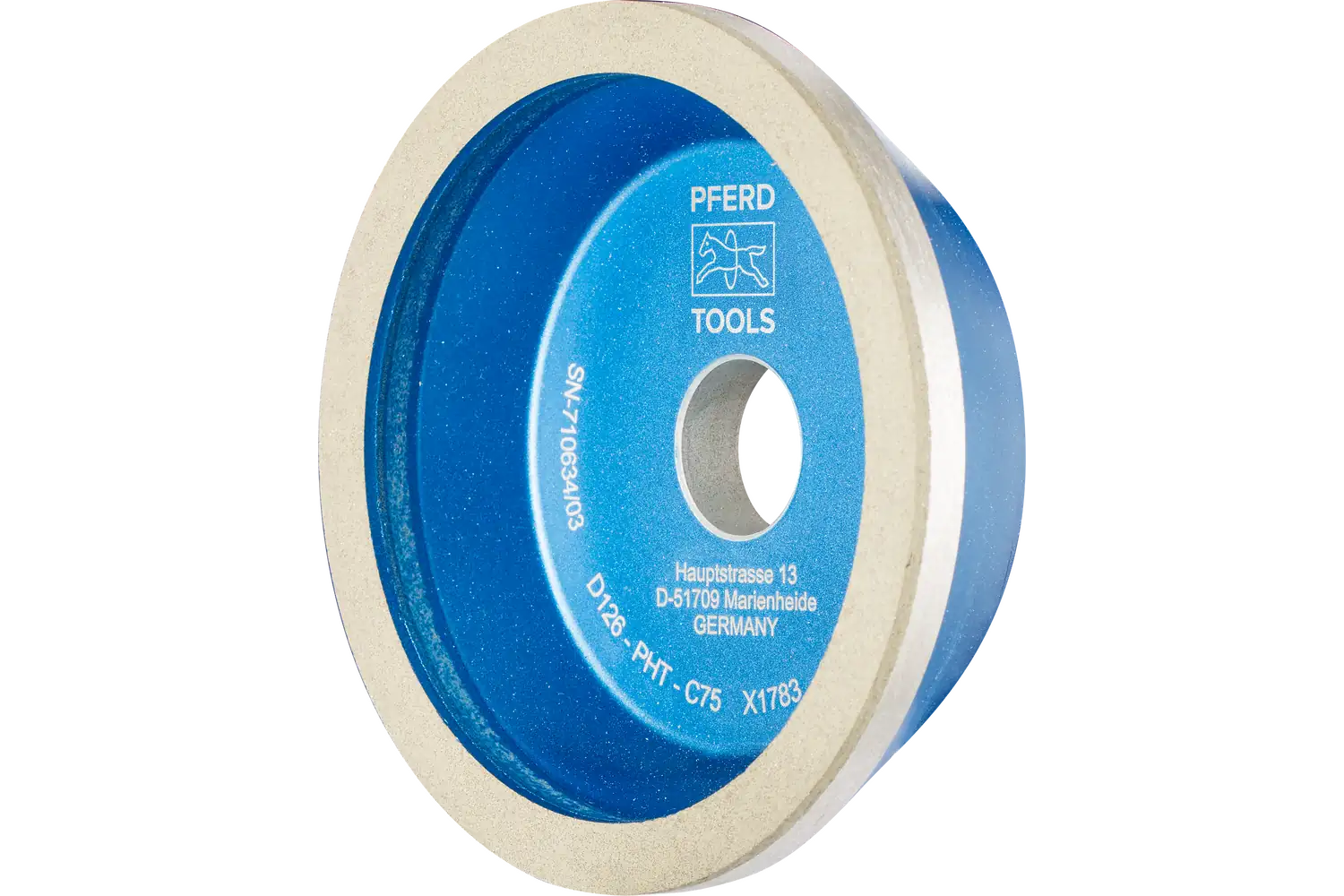 Elmas taşlama diski reçine 11A2/ 60 ° PHT 115mm D126 (orta) kuru taşlama 1