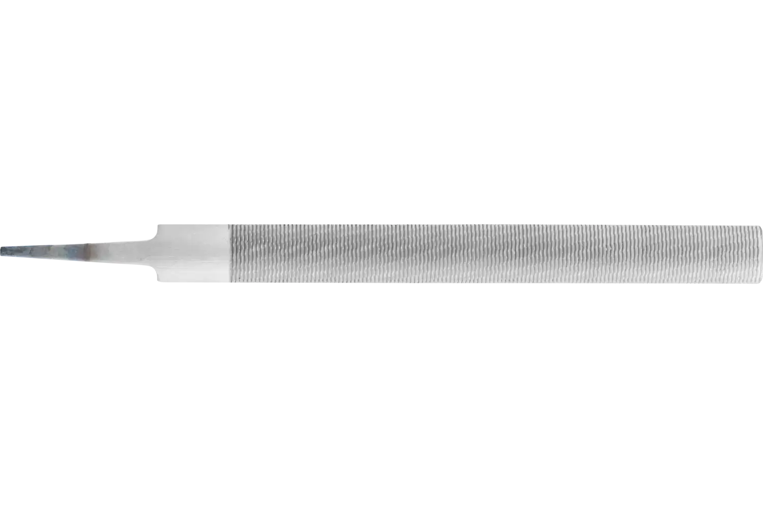 Yarım yuvarlak alüminyum için eğe 250 mm kesim 0, yumuşak metal ve plastik üzerinde çalışmak için 1