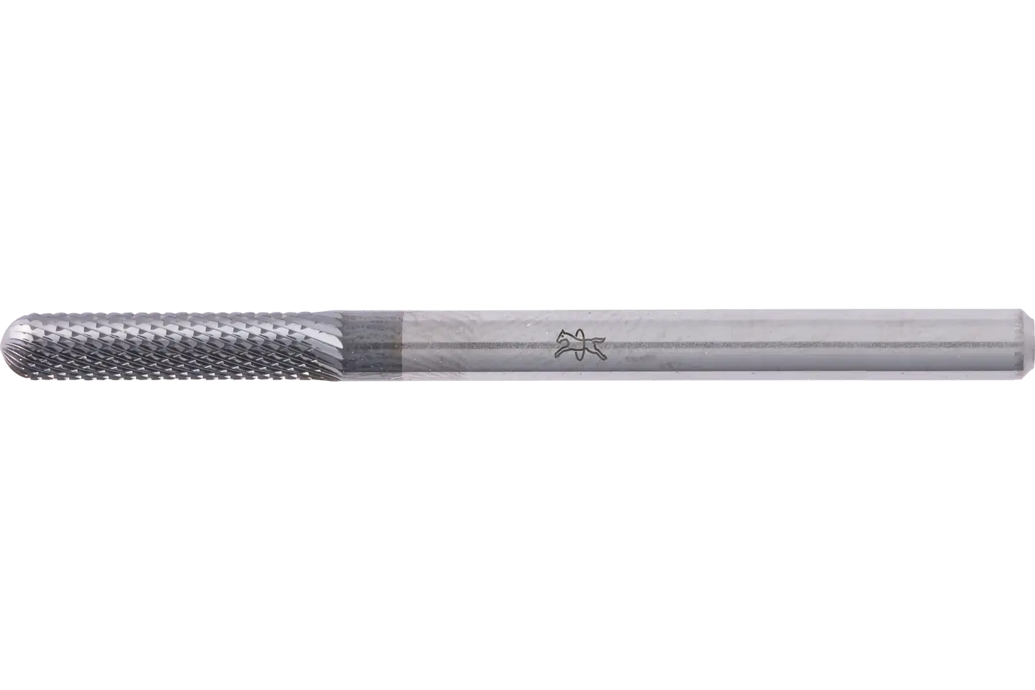 Yüksek performanslı karbür çapak alma frezesi MICRO silindirik tip radyüs uçlu WRC çap 03x13mm sap çapı 3mm HICOAT kaplamalı, finisaj için 1