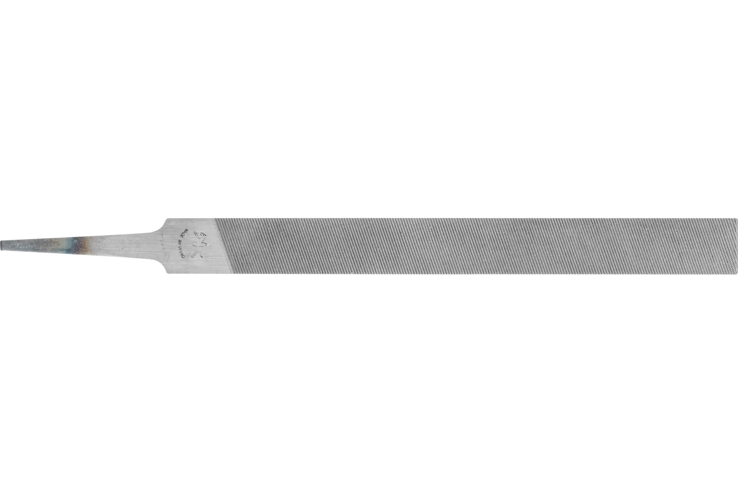 Çapak temizleme eğeleri lama 150 mm özel kesimler demir dışı yumuşak metaller ve plastikler için 1