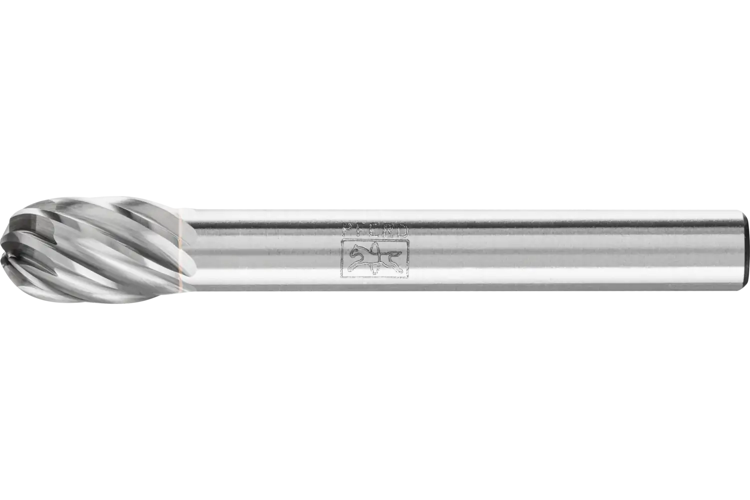 Tungsten karbür yüksek performans freze INOX oval TRE çap 08x13 mm sap çapı 6 mm paslanmaz çelik için 1