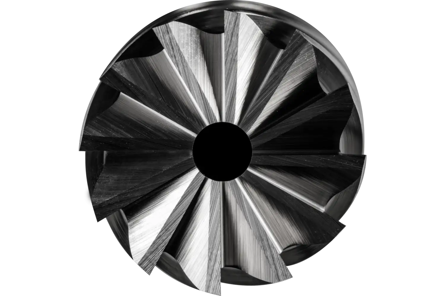 Tungsten karbür yüksek performans freze INOX silindirik ZYAS uç kesim çapı 12x25 mm sap çapı 6 mm HICOAT paslanmaz çelik 2