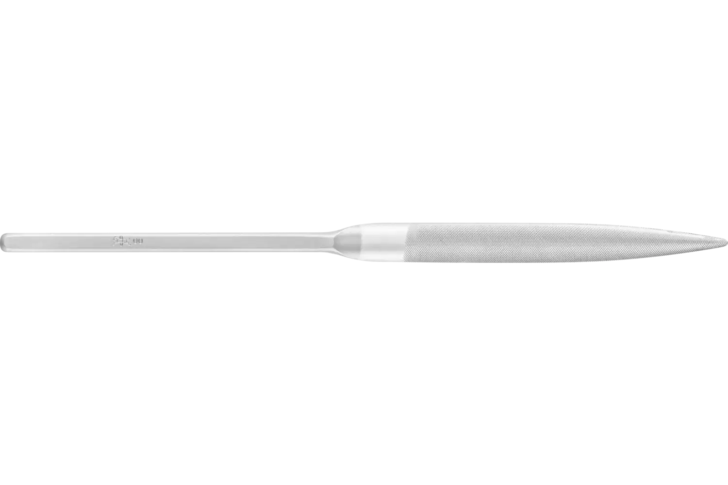 Hassas pratik eğe yarım yuvarlak 215 mm İsviçre diş kesimi 00, çok kaba 1