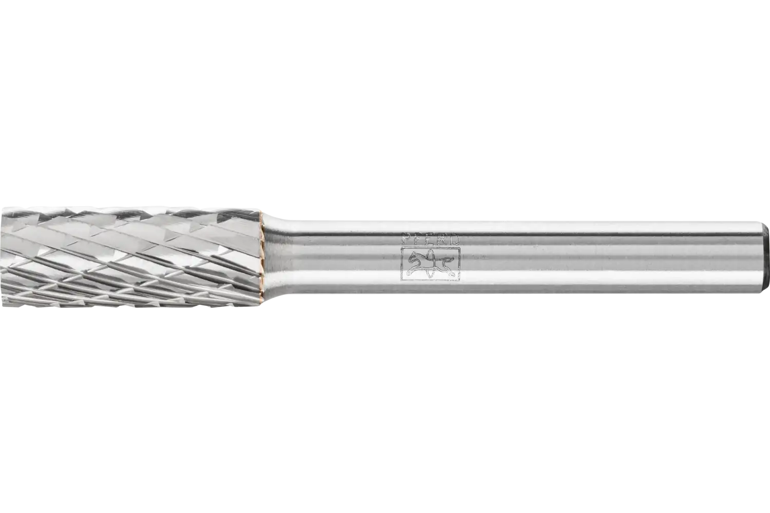 Tungsten karbür yüksek performans freze TOUGH silindirik ZYA çap 08x20 mm sap çapı 6 mm darbeye dayanıklı 1