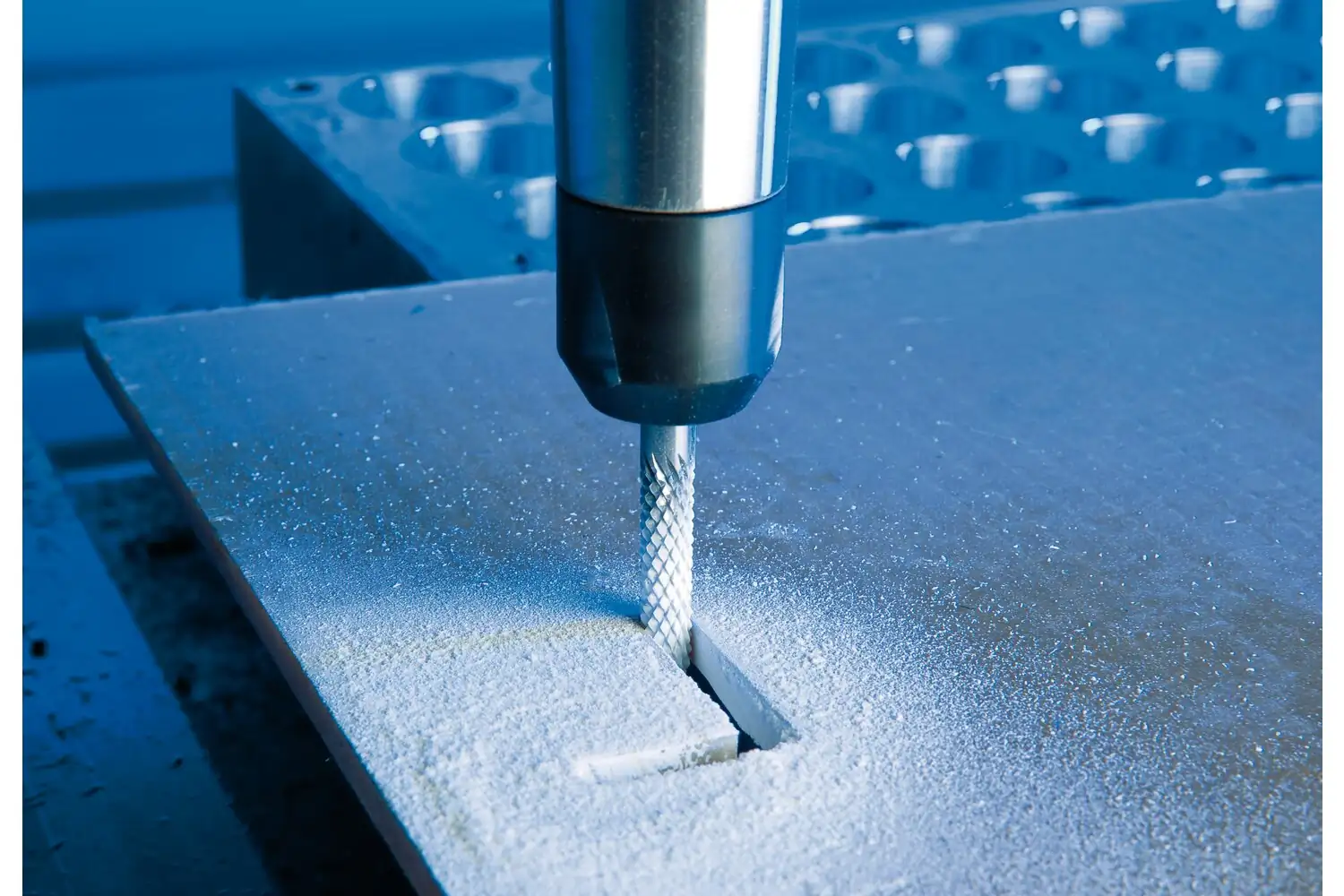 Tungsten karbür yüksek performans freze PLAST BS silindirik ZYA çapı 06x25 mm sap çapı 6 mm plastikler için 3