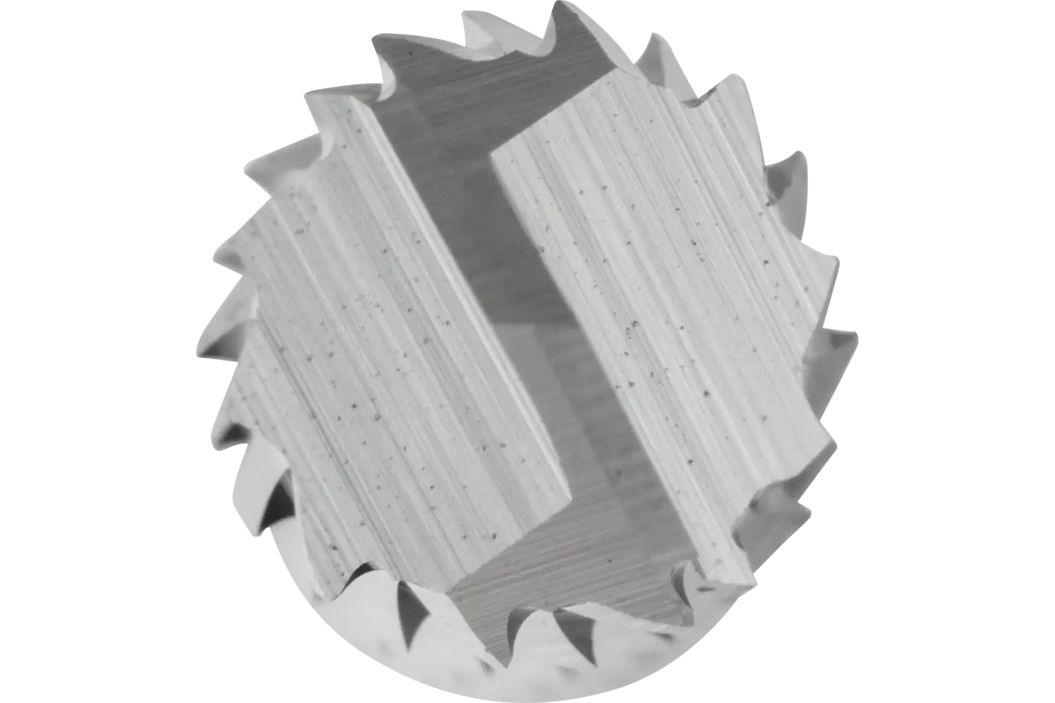Tungsten karbür freze silindirik ZYA çap 06x25 mm sap çapı 6 mm FVK BS plastikler için (GRP/CRP) 2