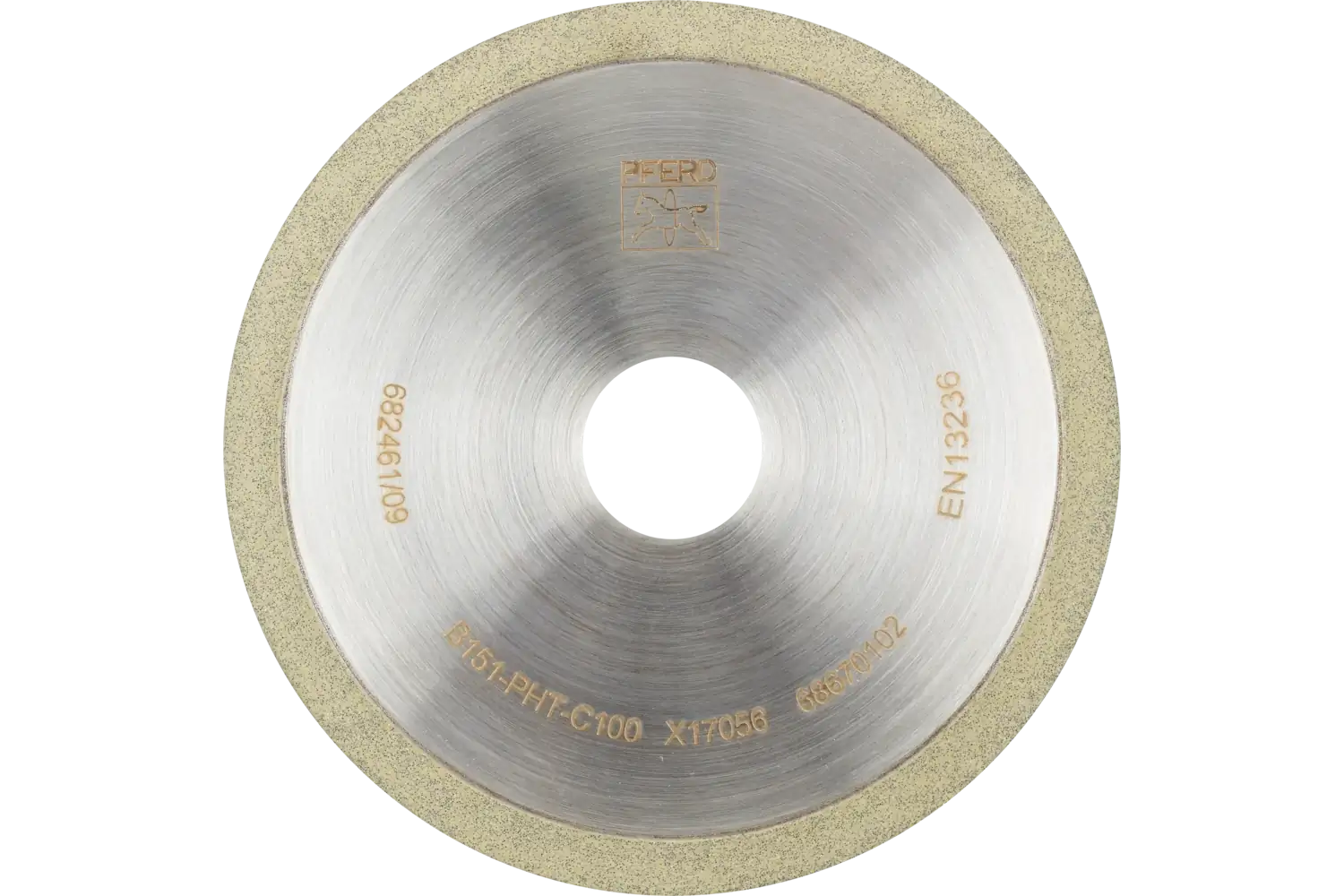 CBN kesme taşı reçine 1A1R PHT 100mm B151 (orta) kuru taşlama 1
